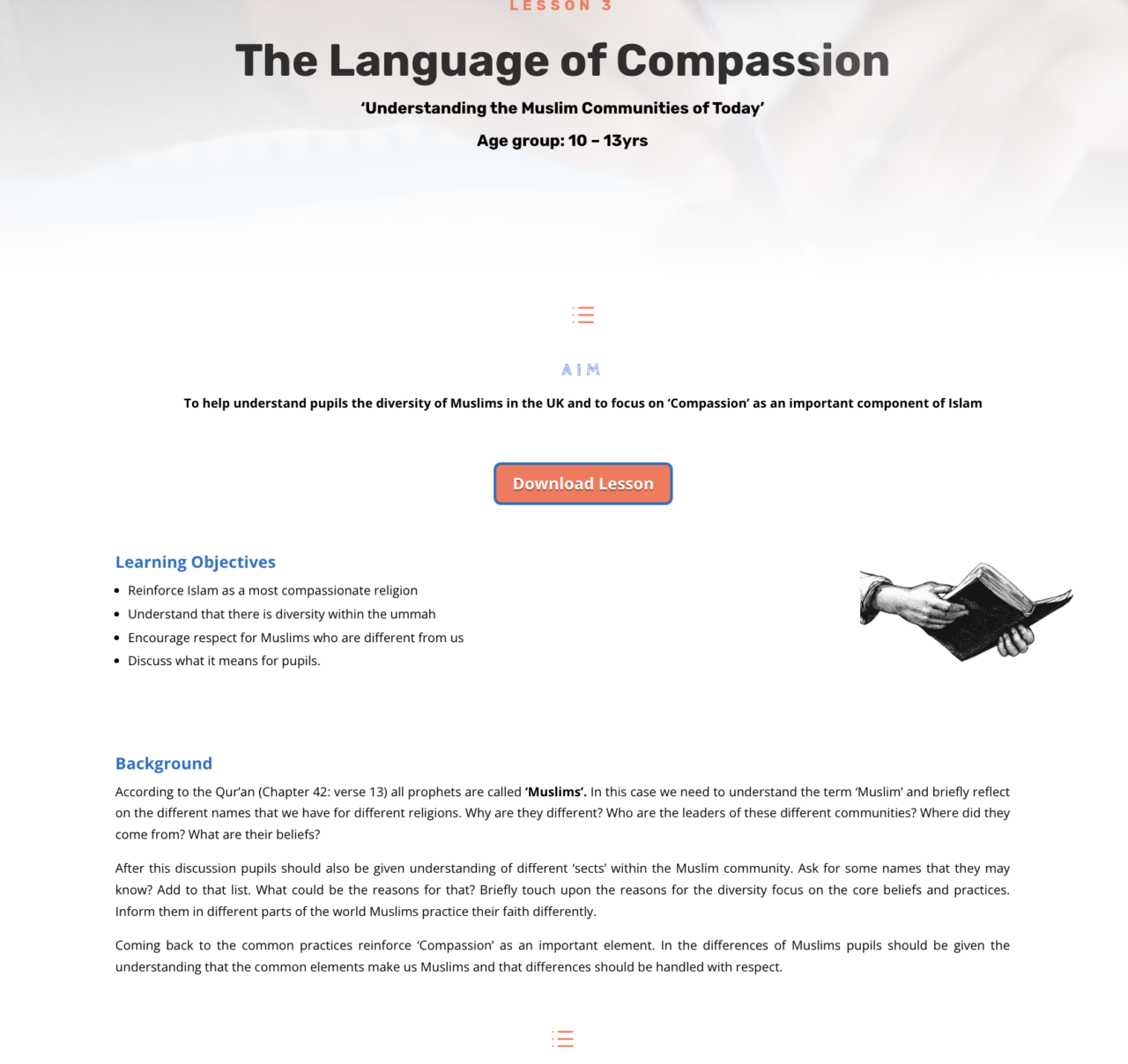 Sharing Our Lives Resource Language of Compassion 1 | TiaCommunity